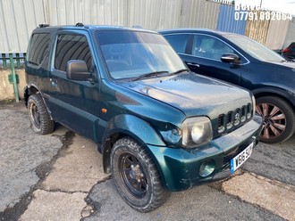 Location: Belvedere - 2000 SUZUKI JIMNY JLX Estate REG: W616SUY, Keys: No, MOT Expiry date: 04/01/2025, 1298 Petrol, 5 Speed Manual Petrol, Former Keepers: 4