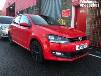 Location: Edinburgh - 2013 VOLKSWAGEN POLO MATCH 60 5 DOOR HATCHBACK REG: SP13UTB, 1198cc PETROL, 5 SPEED MANUAL PETROL, Former Keepers: 6, Keys: Yes, MOT Expiry date: 22/08/2026