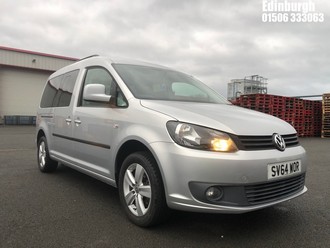 Location: Edinburgh - 2014 VOLKSWAGEN CADDY MAXI C20 LIFE TDI S MPV REG: SV64WOR, Keys: Yes, MOT Expiry date: 28/09/2023, 1598 Diesel, 7 Speed S-Auto Diesel, Former Keepers: 1