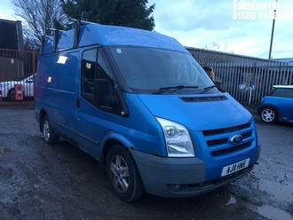 Location: Edinburgh - 2011 FORD TRANSIT 115 T280S LTD FWD Panel Van REG: AJ11HWE, Keys: No, MOT Expiry date: 30/08/2025, 2198 Diesel, 6 Speed Manual Diesel, Former Keepers: 4