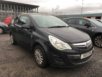 Location: Edinburgh - 2011 VAUXHALL CORSA S 3 Door Hatchback REG: SG11OHW, Keys: No, MOT Expiry date: 01/04/2026, 1229 Petrol, 5 Speed Manual Petrol, Former Keepers: 6