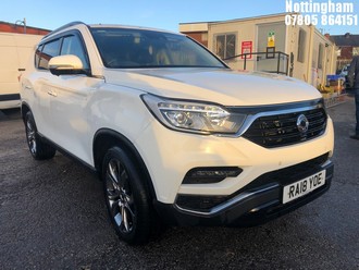 Location: Nottingham - 2018 SSANGYONG REXTON ULTIMATE AUTO Estate REG: RA18YOE, Keys: No, MOT Expiry date: 05/09/2024, 2157 Diesel, 7 Speed Auto Diesel, Former Keepers: 3