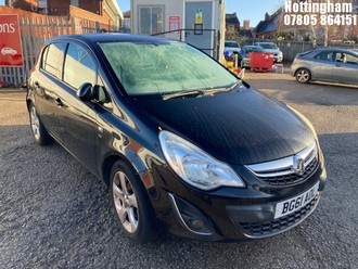 Location: Nottingham - 2011 VAUXHALL CORSA SXI AC 5 Door Hatchback REG: BG61AOL, Keys: No, MOT Expiry date: 28/10/2025, 1229 Petrol, 5 Speed Manual Petrol, Former Keepers: 6
