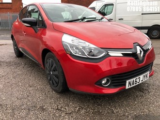 Location: Nottingham - 2013 RENAULT CLIO D-QUEM-NAV NRG DCIEG 5 DOOR HATCHBACK REG: NA63JYK, 1461cc DIESEL, 5 SPEED MANUAL DIESEL, Former Keepers: 3, Keys: Yes, MOT Expiry date: 10/10/2024