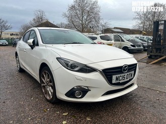Location: Mitcham - 2015 MAZDA 3 SPORT NAV D 4 Door Saloon REG: MC15OTM, Keys: No, MOT Expiry date: 25/03/2026, 2191 Diesel, 6 Speed Manual Diesel, Former Keepers: 6