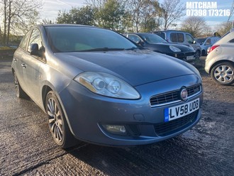 Location: Mitcham - 2008 FIAT BRAVO DYNAMIC M-JET 150 5 Door Hatchback REG: LV58UOB, Keys: No, MOT Expiry date: 05/03/2025, 1910 Diesel, 6 Speed Manual Diesel, Former Keepers: 2