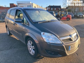 Location: Nottingham - 2011 VAUXHALL ZAFIRA ELITE CDTI ECOFLEX MPV REG: BG60AEE, Keys: No, MOT Expiry date: 13/04/2026, 1686 Diesel, 6 Speed Manual Diesel, Former Keepers: 5