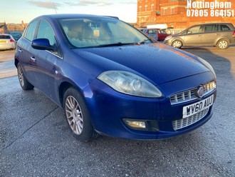 Location: Nottingham - 2011 FIAT BRAVO DYNAMIC MJET120 S-A 5 Door Hatchback REG: WV60AUJ, Keys: No, MOT Expiry date: 21/03/2026, 1598 Diesel, 6 Speed Semi Auto Diesel, Former Keepers: 4