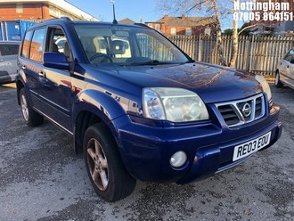 Location: Nottingham - 2003 NISSAN X-TRAIL SVE Estate REG: RE03EOU, Keys: No, MOT Expiry date: 04/02/2026, 2488 Petrol, 5 Speed Manual Petrol, Former Keepers: 5