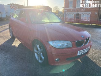 Location: Nottingham - 2006 BMW 118 I SPORT 5 Door Hatchback REG: YG06PXK, Keys: No, MOT Expiry date: 22/10/2026, 1995 Petrol, 6 Speed Manual Petrol, Former Keepers: 10