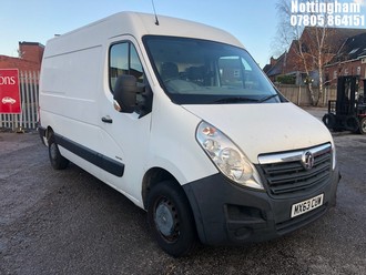 Location: Nottingham - 2013 VAUXHALL MOVANO F3500 L2H2 CDTI Panel Van REG: MX63CUW, Keys: Yes, MOT Expiry date: 09/03/2026, 2299 Diesel, 6 Speed Manual Diesel, Former Keepers: 4