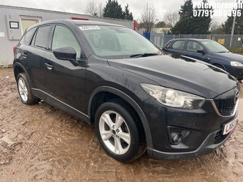 Location: Peterborough - 2013 MAZDA CX-5 SE-L D AUTO Estate REG: LX62ODP, Keys: No, MOT Expiry date: 15/12/2025, 2191 Diesel, 6 Speed Auto Diesel, Former Keepers: 6