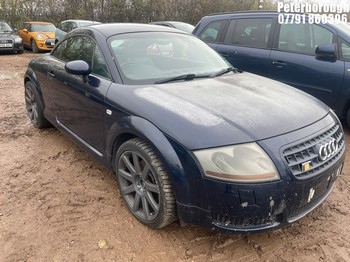 Location: Peterborough - 2003 AUDI TT QUATTRO (225 BHP) Coupe REG: RL03OZX, Keys: No, MOT Expiry date: 15/07/2025, 1781 Petrol, 6 Speed Manual Petrol, Former Keepers: 14