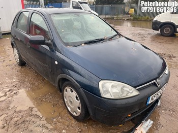 Location: Peterborough - 2001 VAUXHALL CORSA COMFORT 16V AUTO 5 Door Hatchback REG: KP51EVF, Keys: No, MOT Expiry date: 30/01/2026, 1389 Petrol, 4 Speed Auto Petrol, Former Keepers: 6