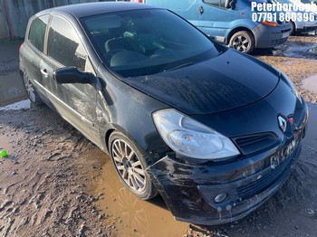 Location: Peterborough - 2007 RENAULT CLIO DYNAMIQUE S 3 Door Hatchback REG: R222JDK, Keys: No, MOT Expiry date: 14/06/2024, 1390 Petrol, 5 Speed Manual Petrol, Former Keepers: 4