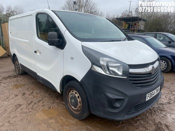 Location: Peterborough - 2014 VAUXHALL VIVARO 2700 CDTI Panel Van REG: FD64TWV, Keys: No, MOT Expiry date: 18/01/2025, 1598 Diesel, 6 Speed Manual Diesel, Former Keepers: 3