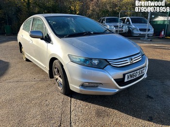 Location: Brentwood - 2010 HONDA INSIGHT SE CVT 5 Door Hatchback REG: VN60SXC, Keys: No, MOT Expiry date: 31/08/2025, 1339 Hybrid Electric, Variable 1 Speed Auto Petrol/E, Former Keepers: 9