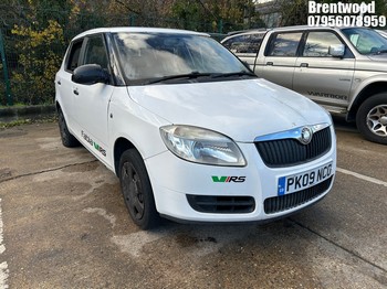 Location: Brentwood - 2009 SKODA FABIA 1 HTP 60 5 Door Hatchback REG: PK09NCO, Keys: No, MOT Expiry date: 05/05/2026, 1198 Petrol, 5 Speed Manual Petrol, Former Keepers: 6