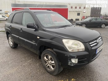 Location: South Wales - 2006 KIA SPORTAGE XS 5 Door Hatchback REG: FV06VJF, Keys: No, MOT Expiry date: 11/09/2024, 1991 Diesel, 6 Speed Manual Diesel, Former Keepers: 6
