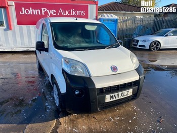 Location: Hull - 2011 FIAT FIORINO SX 16V MULTIJET Panel Van REG: WN11XLZ, Keys: No, MOT Expiry date: 11/11/2025, 1248 Diesel, 5 Speed Manual Diesel, Former Keepers: 7