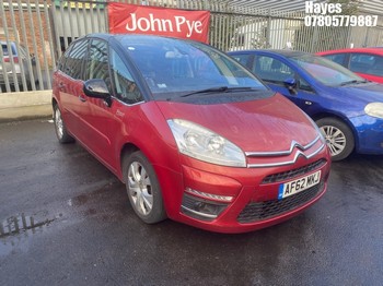 Location: Hayes - 2012 CITROEN C4 PICASSO PLATINUM E-HDI MPV REG: AF62MKJ, Keys: No, MOT Expiry date: 03/11/2025, 1560 Diesel, 6 Speed Semi Auto Diesel, Former Keepers: 4