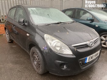 Location: Hayes - 2011 HYUNDAI I20 CLASSIC 5 Door Hatchback REG: EN11HNW, Keys: No, MOT Expiry date: 28/02/2026, 1248 Petrol, 5 Speed Manual Petrol, Former Keepers: 7
