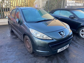 Location: Hayes - 2009 PEUGEOT 207 S 5 Door Hatchback REG: LD59YRF, Keys: No, MOT Expiry date: 21/06/2026, 1360 Petrol, 5 Speed Manual Petrol, Former Keepers: 6
