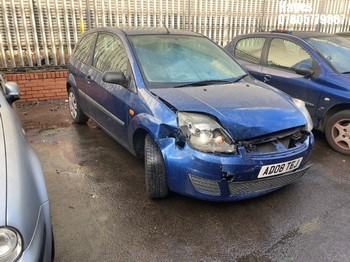 Location: Hayes - 2008 FORD FIESTA STYLE CLIMATE 3 Door Hatchback REG: AD08TEJ, Keys: No, MOT Expiry date: 06/04/2026, 1242 Petrol, 5 Speed Manual Petrol, Former Keepers: 10