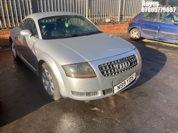 Location: Hayes - 2005 AUDI TT Coupe REG: N99YDS, Keys: No, MOT Expiry date: 14/12/2023, 1781 Petrol, 5 Speed Manual Petrol, Former Keepers: 6
