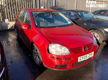 Location: Hayes - 2005 VOLKSWAGEN GOLF FSI SPORT 5 Door Hatchback REG: GY05ZFK, Keys: No, MOT Expiry date: 13/08/2025, 1598 Petrol, 6 Speed Manual Petrol, Former Keepers: 4