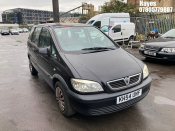 Location: Hayes - 2005 VAUXHALL ZAFIRA LIFE 16V AUTO MPV REG: KH54UNF, Keys: No, MOT Expiry date: 21/11/2025, 1796 Petrol, 4 Speed Auto Petrol, Former Keepers: 5