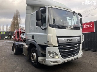 Location: Stapleford - 2018 DAF TRUCKS CF Tractor (Heavy Haulage) REG: PK68ZTL, Keys: Yes, MOT Expiry date: 31/08/2026, 10837 Diesel, Auto Diesel, Former Keepers: 1