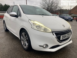 Location: Nottingham - 2014 PEUGEOT 208 ALLURE 5 DOOR HATCHBACK REG: DX14ZZU, 1199cc PETROL, 5 SPEED MANUAL PETROL, Former Keepers: 2, Keys: Yes, MOT Expiry date: 01/12/2026