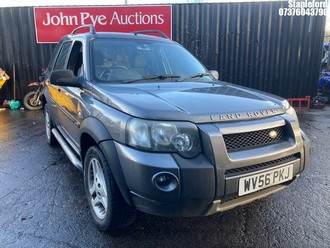Location: Stapleford - 2006 LAND ROVER FREELANDER FREESTYLE TD A Estate REG: WV56PKJ, Keys: Yes, MOT Expiry date: 22/09/2023, 1951 Diesel, 5 Speed Auto Diesel, Former Keepers: 9