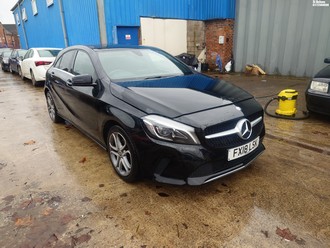 Location: St Helens - 2018 Mercedes A 180 Sport Edition 5 Door Hatchback REG: FX18LSK, Keys: Yes, MOT Expiry date: 25/06/2026, 1595 CC Petrol, 6 Speed Manual Petrol, Former Keepers: 2