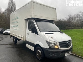 Location: Birmingham - 2014 MERCEDES-BENZ SPRINTER 313 CDI Luton Van REG: KY14OFM, 2143cc Diesel, 6 Speed Manual Diesel, Former Keepers: 2, Keys: Yes, MOT Expiry date: 06/01/2026