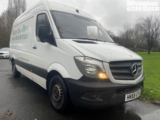 Location: Birmingham - 2015 MERCEDES-BENZ SPRINTER 313 CDI Panel Van REG: HK65GYE, 2143cc Diesel, 6 Speed Manual Diesel, Former Keepers: 2, Keys: Yes, MOT Expiry date: 03/07/2026