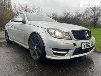 Location: Birmingham - 2012 MERCEDES-BENZ C220 AMG SPORT CDI BLUEEF COUPE REG: YT62ASO, 2143CC DIESEL, 7 SPEED AUTO DIESEL, Former Keepers: 7, Keys: Yes, MOT Expiry date: 13/10/2026