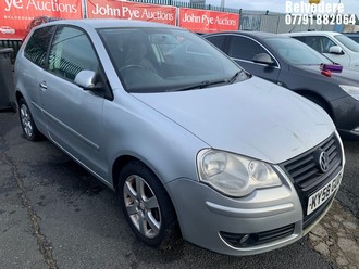 Location: Belvedere - 2008 VOLKSWAGEN POLO MATCH 60 3 Door Hatchback REG: KY58GUD, Keys: No, MOT Expiry date: 13/08/2024, 1198 Petrol, 5 Speed Manual Petrol, Former Keepers: 6