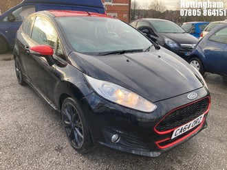 Location: Nottingham - 2015 FORD FIESTA ZETEC S BLACK EDIT 3 Door Hatchback REG: CA64ORZ, 998cc Petrol, 5 Speed Manual Petrol, Former Keepers: 3, Keys: Yes, MOT Expiry date: 04/09/2026