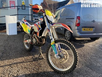 NOTE: ATF Registered Buyers ONLY - Location: Nottingham - KTM MOTORCYCLE REG: OFF ROAD BIKE 4, PETROL, MANUAL, Former Keepers: N/A, Keys: No, MOT Expiry date: