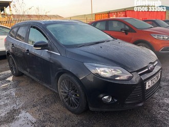 Location: Edinburgh - 2012 FORD FOCUS ZETEC TDCI Estate REG: LT12CWV, Keys: No, MOT Expiry date: 28/10/2025, 1560 Diesel, 6 Speed Manual Diesel, Former Keepers: 6