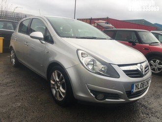 Location: Edinburgh - 2008 VAUXHALL CORSA SXI A/C 5 Door Hatchback REG: YL08CNC, Keys: No, MOT Expiry date: 15/10/2025, 1229 Petrol, 5 Speed Manual Petrol, Former Keepers: 3