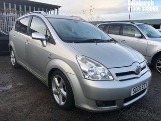 Location: Edinburgh - 2006 TOYOTA COROLLA VERSO T180 D-4D MPV REG: SO06ETV, Keys: No, MOT Expiry date: 22/02/2025, 2231 Diesel, 6 Speed Manual Diesel, Former Keepers: 4