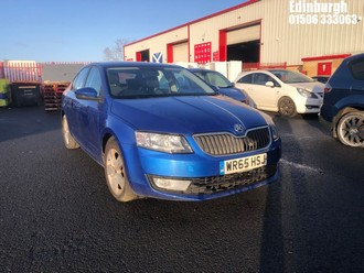 Location: Edinburgh - 2015 SKODA OCTAVIA SE TDI S-A 5 Door Hatchback REG: WR65HSJ, Keys: No, MOT Expiry date: 20/10/2024, 1598 Diesel, 7 Speed S-Auto Diesel, Former Keepers: 2
