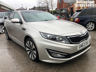 Location: Nottingham - 2013 KIA OPTIMA 2 LUXE CRDI 4 Door Saloon REG: GN63SNY, Keys: No, MOT Expiry date: 04/02/2026, 1685 Diesel, 6 Speed Manual Diesel, Former Keepers: 8