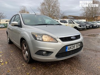 Location: MITCHAM - 2008 FORD FOCUS ZETEC 100 5 Door Hatchback REG: AK08SEM, 1596cc Petrol, 5 Speed Manual Petrol, Former Keepers: 5, Keys: Yes, MOT: Expiry date02/10/2026