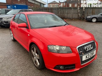 Location: Nottingham - 2006 AUDI A3 SPORT TDI QUATTRO 3 Door Hatchback REG: K3CRF, Keys: No, MOT Expiry date: 01/02/2025, 1968 Diesel, 6 Speed Manual Diesel, Former Keepers: 5