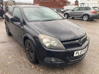 Location: Nottingham - 2007 VAUXHALL ASTRA SXI Coupe REG: PL07UBV, Keys: No, MOT Expiry date: 20/01/2025, 1598 Petrol, 5 Speed Manual Petrol, Former Keepers: 6
