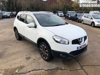 Location: Brentwood - 2012 NISSAN QASHQAI +2 N-TEC+ 5 Door Hatchback REG: LM62MYH, Keys: No, MOT Expiry date: 21/11/2025, 1598 Petrol, 6 Speed Manual Petrol, Former Keepers: 4